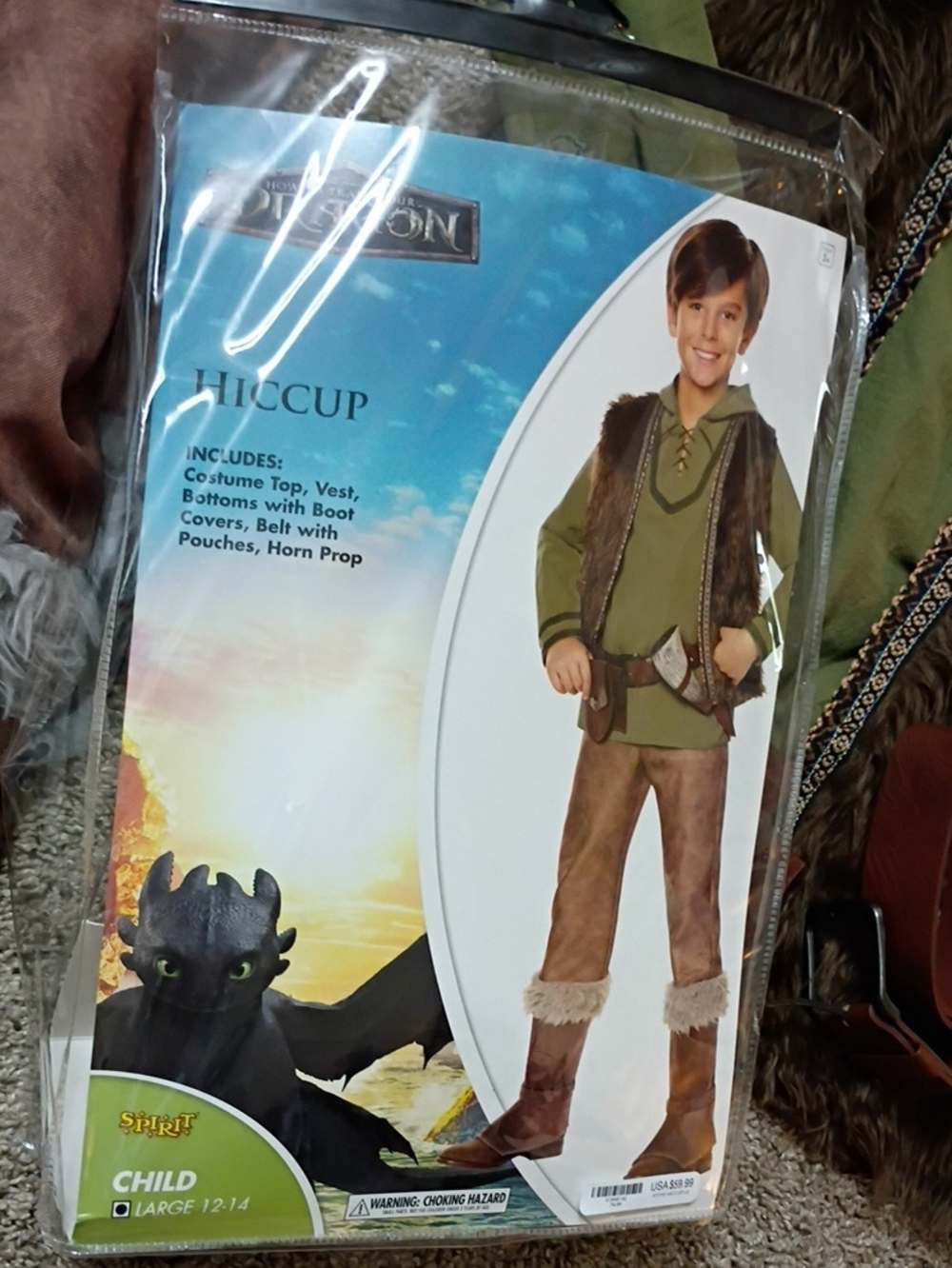 Hiccup Kids Costume - How To Train Your Dragon